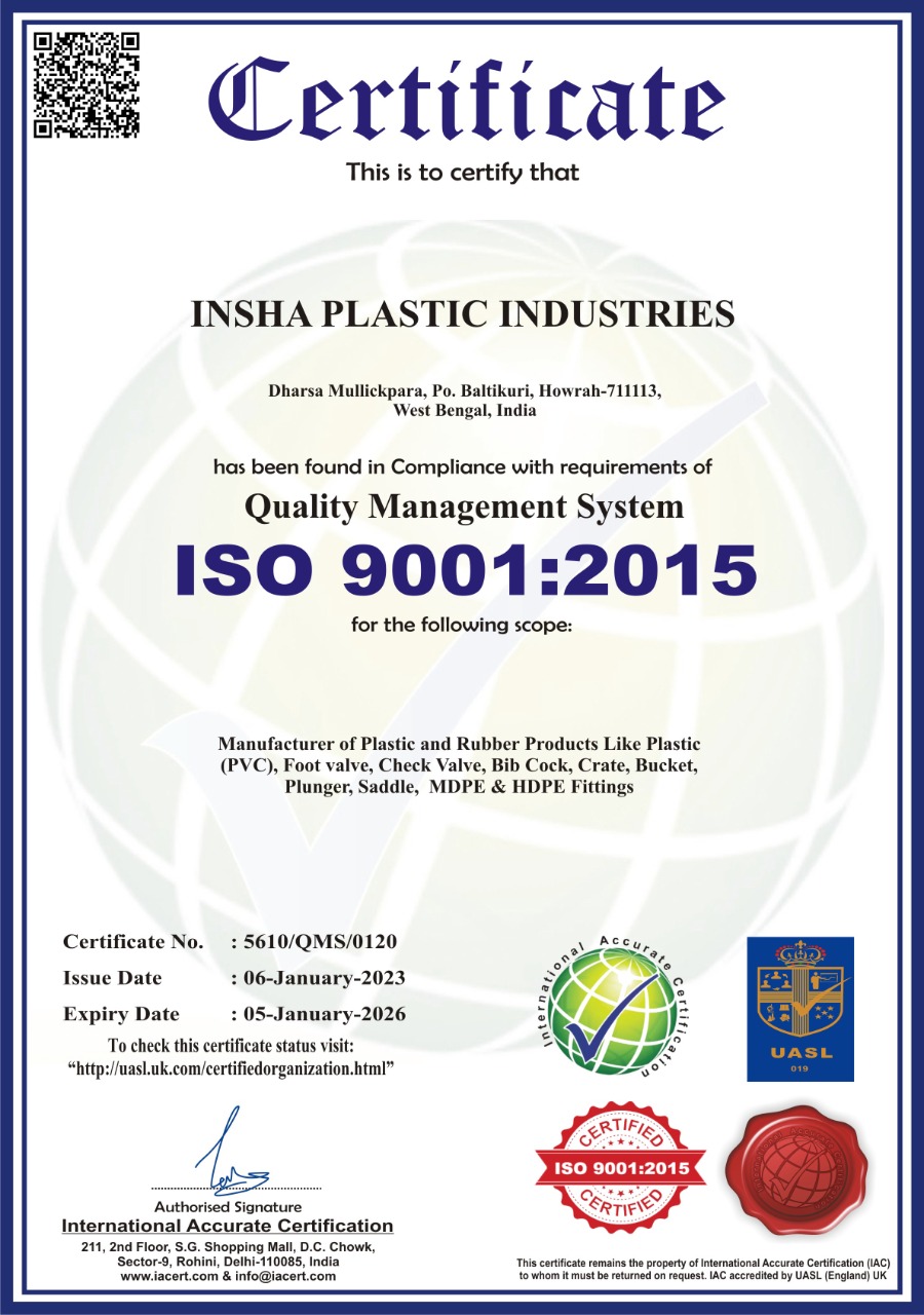 ISO 9001:2015 Certificate